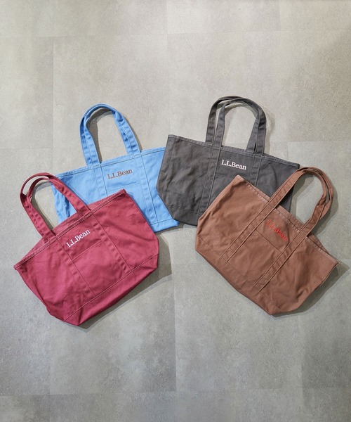 ROSE BUD(ローズバッド)の「(L.L. Bean)GROCERY TOTE BAG(トートバッグ・レディース・チャコール/ブルー/バーガンディー/ブラウン・ONE SIZE)」の5枚目の写真
