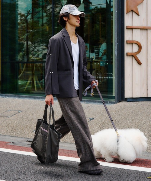 ROSE BUD(ローズバッド)の「(L.L. Bean)GROCERY TOTE BAG(トートバッグ・レディース・チャコール/ブルー/バーガンディー/ブラウン・ONE SIZE)」の16枚目の写真