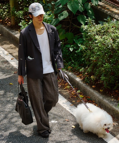 ROSE BUD(ローズバッド)の「(L.L. Bean)GROCERY TOTE BAG(トートバッグ・レディース・チャコール/ブルー/バーガンディー/ブラウン・ONE SIZE)」の22枚目の写真