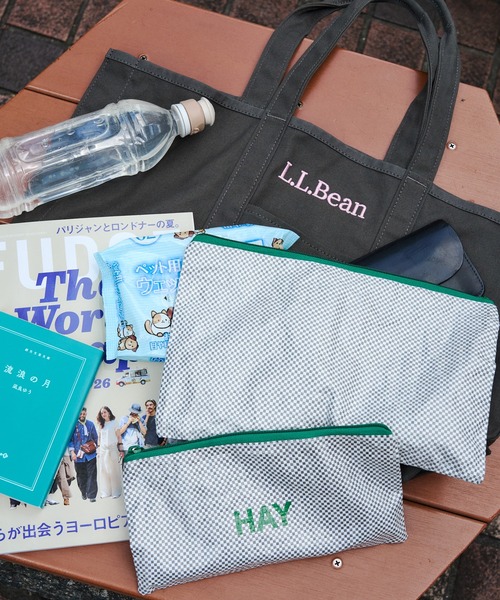 ROSE BUD(ローズバッド)の「(L.L. Bean)GROCERY TOTE BAG(トートバッグ・レディース・チャコール/ブルー/バーガンディー/ブラウン・ONE SIZE)」の15枚目の写真