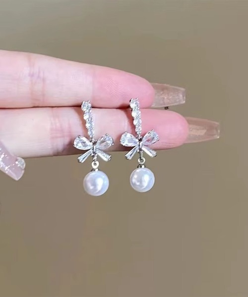 VIBGYOR（ヴィブジョー）の「【TUNE】リボンピアス（ピアス（両耳用）・レディース・その他5/その他2/その他1/その他4/その他3・FREE）」の14枚目の写真