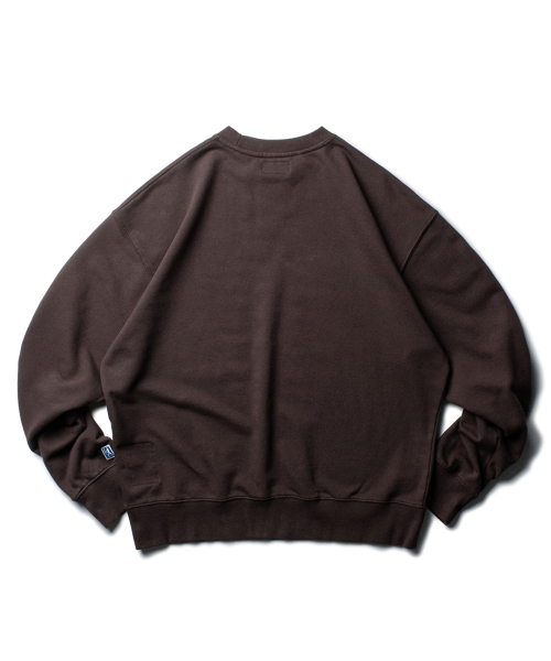 THE RESQ（ザーレスキュー）の「CLASSIC PATINA SWEATSHIRT [TOBACCO]（スウェット・レディース・その他・LARGE/X-LARGE/MEDIUM）」の2枚目の写真