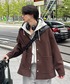 EMMA CLOTHES（エマクローズ）の「Melton Coverall Coat／メルトンカバーオールコート《カフェ店員"Haruto"コラボ》（ステンカラーコート・L）」