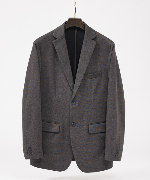ABAHOUSE GRAY(アバハウスグレイ)の「【セットアップ対応】テイラー ポンチ ジャケット / 4WAYストレッチ / ウォッシャブル(テーラードジャケット・メンズ・ブラック/グレー/その他1/その他/ネイビー・46/44/50/48)」の5枚目の写真