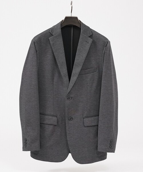 ABAHOUSE GRAY(アバハウスグレイ)の「【セットアップ対応】テイラー ポンチ ジャケット / 4WAYストレッチ / ウォッシャブル(テーラードジャケット・メンズ・ブラック/グレー/その他1/その他/ネイビー・46/44/50/48)」の3枚目の写真
