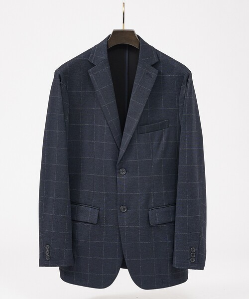 ABAHOUSE GRAY(アバハウスグレイ)の「【セットアップ対応】テイラー ポンチ ジャケット / 4WAYストレッチ / ウォッシャブル(テーラードジャケット・メンズ・ブラック/グレー/その他1/その他/ネイビー・46/44/50/48)」の4枚目の写真