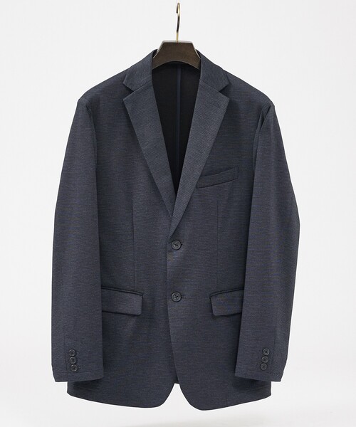 ABAHOUSE GRAY(アバハウスグレイ)の「【セットアップ対応】テイラー ポンチ ジャケット / 4WAYストレッチ / ウォッシャブル(テーラードジャケット・メンズ・ブラック/グレー/その他1/その他/ネイビー・46/44/50/48)」の7枚目の写真