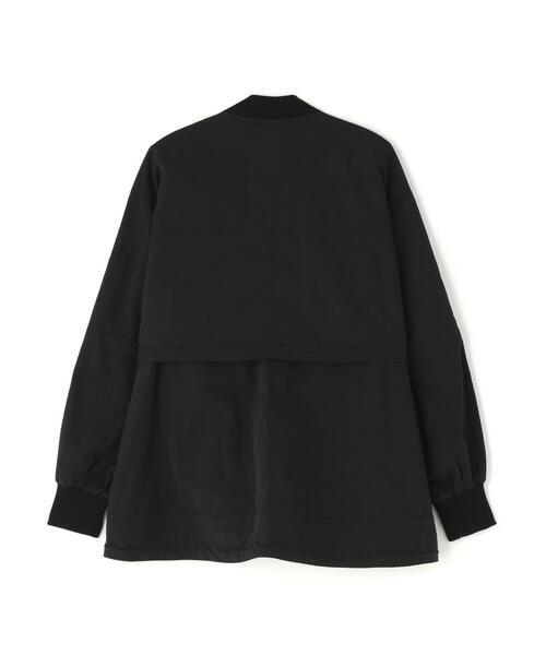 Risley(リズレー)の「Risley(リズレー) ReebokxRisley Layered bomber jacket/R2603-RBK960/レイヤードボンバージャケット(ブルゾン・レディース・ブラック・F)」の2枚目の写真