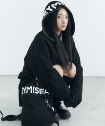 KEYMISERY（キーミザリー）の「A'GEM/9 × .kom 『KEYMISERY/キーミザリー』Whisper Full Zip-Up Hoodie/ウィスパーフルジップアップフーディ（パーカー）」