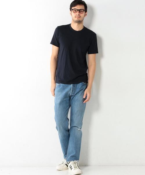 JAMES PERSE（ジェームスパース）の「＜JAMES PERSE（ジェームス パース）＞ CREW TEE（Tシャツ/カットソー・メンズ・ブラック/グレー/ネイビー/ホワイト・00/2/0/1）」の8枚目の写真