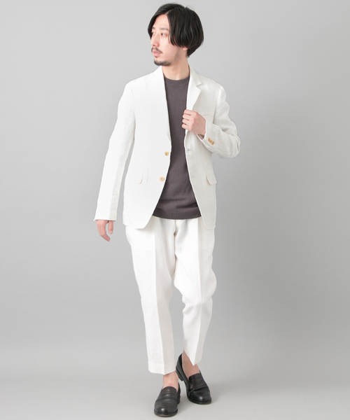URBAN RESEARCH(アーバンリサーチ)の「URBAN RESEARCH リネンキャンバスジャケット(その他アウター・メンズ・ネイビー/ベージュ/ホワイト・MEDIUM/LARGE)」の14枚目の写真