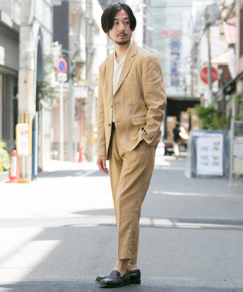 URBAN RESEARCH(アーバンリサーチ)の「URBAN RESEARCH リネンキャンバスジャケット(その他アウター・メンズ・ネイビー/ベージュ/ホワイト・MEDIUM/LARGE)」の16枚目の写真