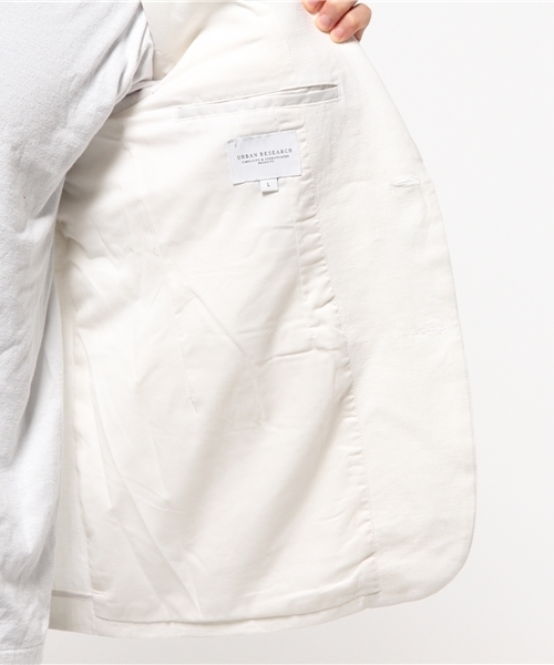 URBAN RESEARCH(アーバンリサーチ)の「URBAN RESEARCH リネンキャンバスジャケット(その他アウター・メンズ・ネイビー/ベージュ/ホワイト・MEDIUM/LARGE)」の12枚目の写真