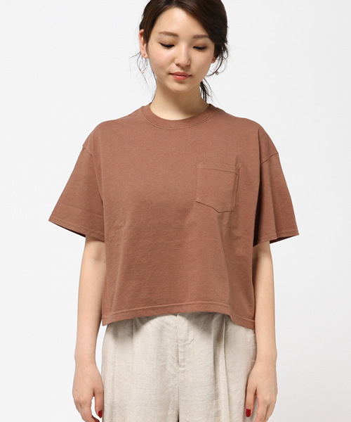 Khaju（カージュ）の「GILDAN: ビックショートTEE(brown)（Tシャツ/カットソー・レディース・ブラウン系その他・ONE SIZE）」の10枚目の写真