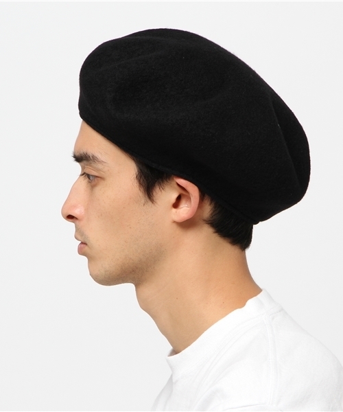 RACAL(ラカル)の「RACAL(ラカル)ベレーキャップ(キャップ・メンズ・ブラック/チャコールグレー・MEDIUM/LARGE)」の3枚目の写真