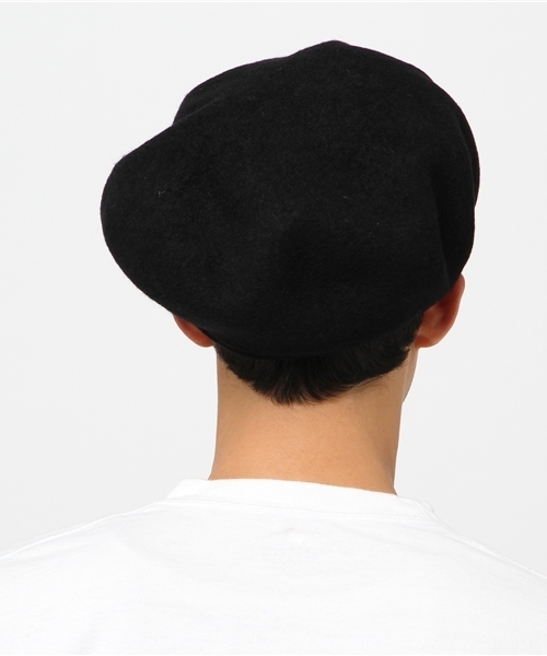 RACAL(ラカル)の「RACAL(ラカル)ベレーキャップ(キャップ・メンズ・ブラック/チャコールグレー・MEDIUM/LARGE)」の4枚目の写真