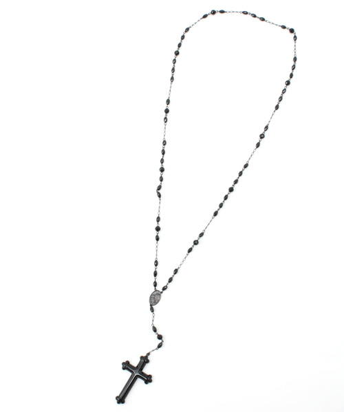 BEAUTY&YOUTH UNITED ARROWS（ビューティーアンドユースユナイテッドアローズ）の「BF ENAxSERI BLK ROSA N（ネックレス・レディース・ブラック・フリー）」の2枚目の写真