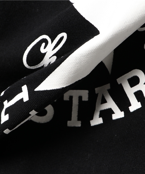 CONVERSE（コンバース）の「【CONVERSE】裏毛プリントプルパーカー（パーカー・メンズ・ブラック/スミクロ/ホワイト/オフホワイト・MEDIUM/LARGE）」の10枚目の写真