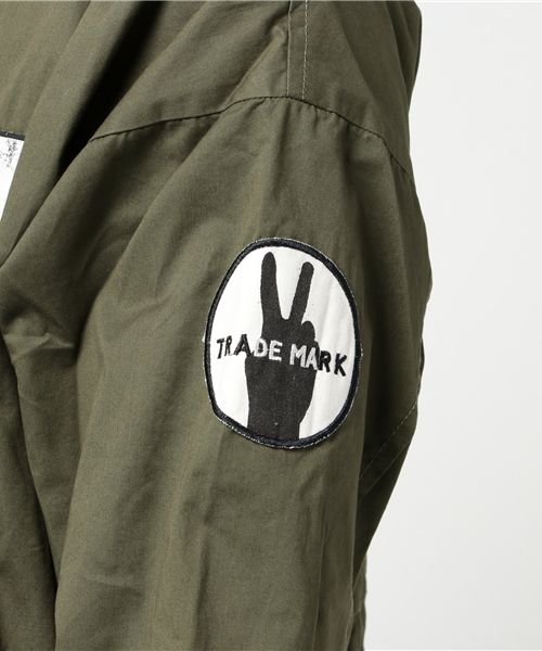 VENCEEXCHANGE(ヴァンスエクスチェンジ)の「ロングワッペンMA-1(MA-1・メンズ・ブラック/ダークグリーン・MEDIUM/LARGE)」の19枚目の写真