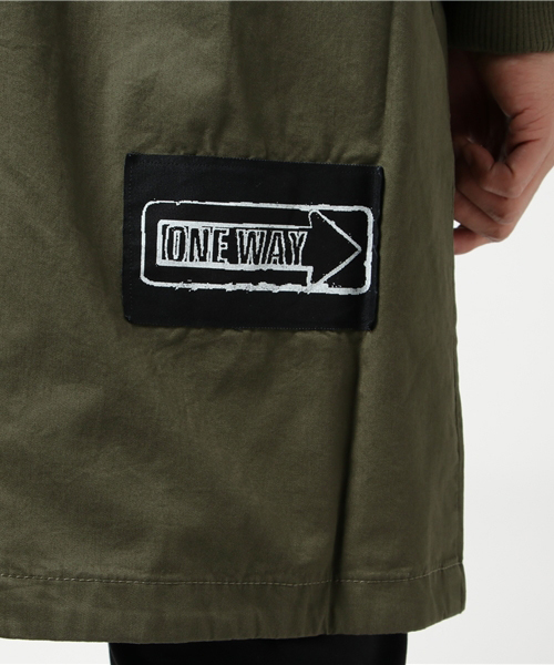 VENCEEXCHANGE(ヴァンスエクスチェンジ)の「ロングワッペンMA-1(MA-1・メンズ・ブラック/ダークグリーン・MEDIUM/LARGE)」の21枚目の写真