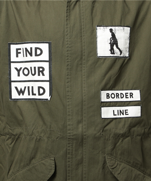 VENCEEXCHANGE(ヴァンスエクスチェンジ)の「ロングワッペンMA-1(MA-1・メンズ・ブラック/ダークグリーン・MEDIUM/LARGE)」の22枚目の写真