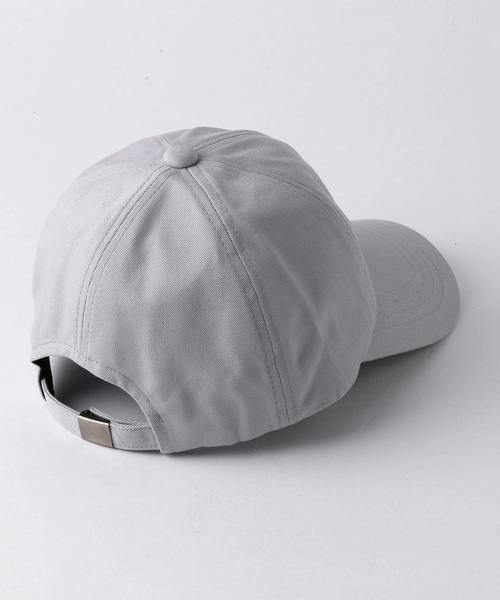 Another Edition（アナザーエディション）の「【WEB店舗限定】缶バッチロゴキャップ◆（キャップ・レディース・ライトグレー/ベージュ/レッド・FREE）」の4枚目の写真