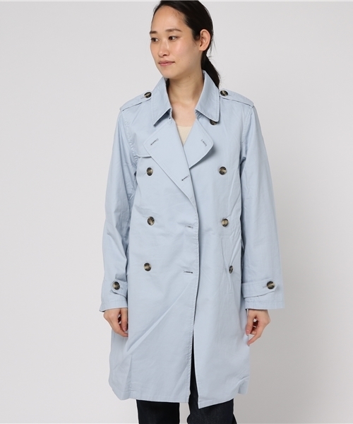 SLY（スライ）の「EDIE TRENCH COAT（トレンチコート・レディース・ベージュ/ライトブルー/ブラック・2/1）」の11枚目の写真