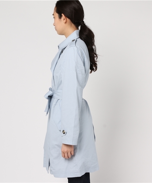 SLY（スライ）の「EDIE TRENCH COAT（トレンチコート・レディース・ベージュ/ライトブルー/ブラック・2/1）」の5枚目の写真