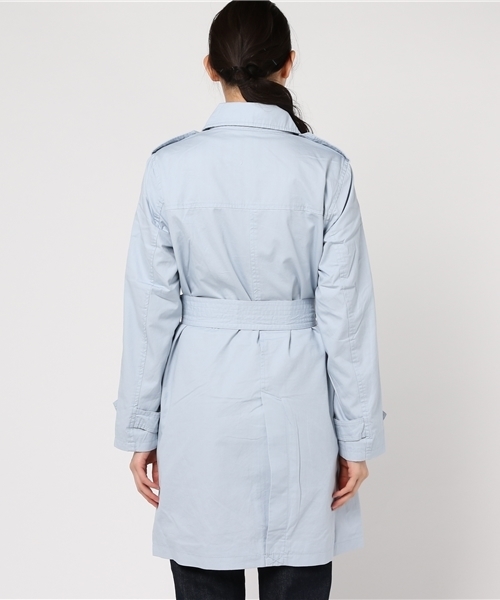 SLY（スライ）の「EDIE TRENCH COAT（トレンチコート・レディース・ベージュ/ライトブルー/ブラック・2/1）」の6枚目の写真