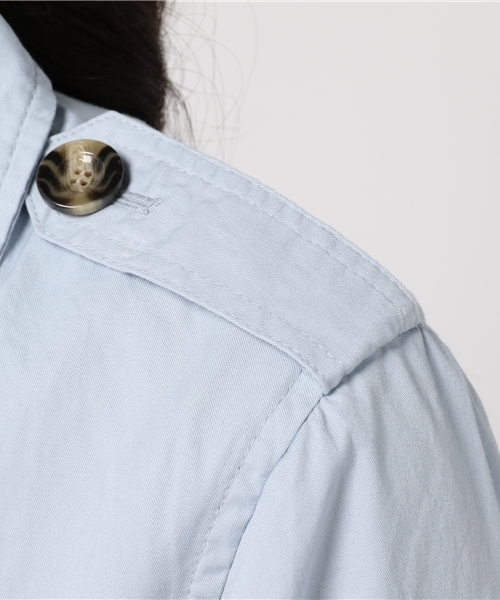 SLY（スライ）の「EDIE TRENCH COAT（トレンチコート・レディース・ベージュ/ライトブルー/ブラック・2/1）」の14枚目の写真