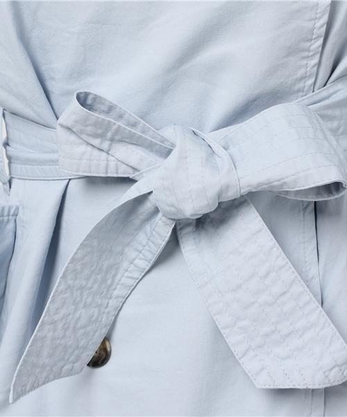 SLY（スライ）の「EDIE TRENCH COAT（トレンチコート・レディース・ベージュ/ライトブルー/ブラック・2/1）」の15枚目の写真