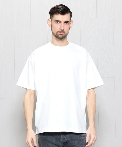 H　BEAUTY&YOUTH UNITED ARROWS（エイチビューティーアンドユースユナイテッドアローズ）の「＜H＞GARMENT/DYE FORME SHORT SLEEVE T-SHIRT/Tｼｬﾂ ◆（Tシャツ/カットソー・メンズ・ホワイト/ブラック/ダークグリーン/パープル・LARGE/MEDIUM/SMALL）」の2枚目の写真