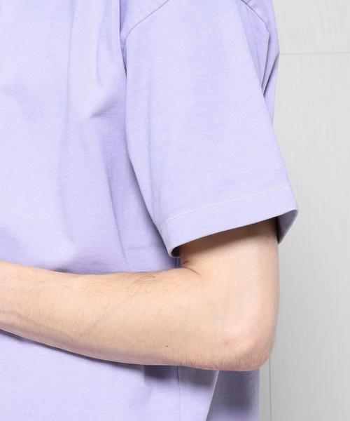 H　BEAUTY&YOUTH UNITED ARROWS（エイチビューティーアンドユースユナイテッドアローズ）の「＜H＞GARMENT/DYE FORME SHORT SLEEVE T-SHIRT/Tｼｬﾂ ◆（Tシャツ/カットソー・メンズ・ホワイト/ブラック/ダークグリーン/パープル・LARGE/MEDIUM/SMALL）」の17枚目の写真