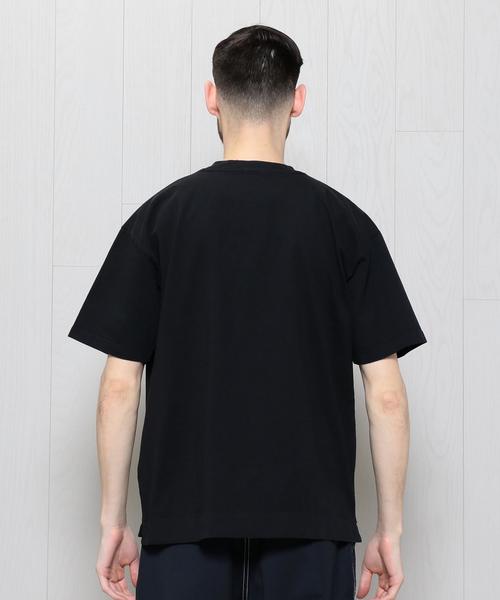 H　BEAUTY&YOUTH UNITED ARROWS（エイチビューティーアンドユースユナイテッドアローズ）の「＜H＞GARMENT/DYE FORME SHORT SLEEVE T-SHIRT/Tｼｬﾂ ◆（Tシャツ/カットソー・メンズ・ホワイト/ブラック/ダークグリーン/パープル・LARGE/MEDIUM/SMALL）」の11枚目の写真