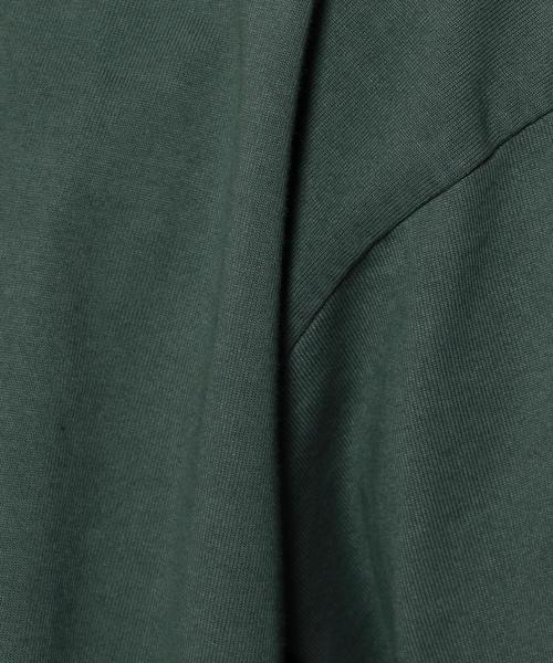 H　BEAUTY&YOUTH UNITED ARROWS（エイチビューティーアンドユースユナイテッドアローズ）の「＜H＞GARMENT/DYE FORME SHORT SLEEVE T-SHIRT/Tｼｬﾂ ◆（Tシャツ/カットソー・メンズ・ホワイト/ブラック/ダークグリーン/パープル・LARGE/MEDIUM/SMALL）」の6枚目の写真