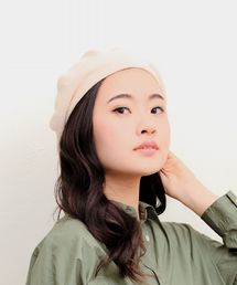 14+ | オンオフで使えるベーシックベレー帽/カラー12色(ハンチング/ベレー帽)