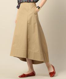 BEAUTY&YOUTH UNITED ARROWS | BY コットンチノバックロングフレアスカート ◆(スカート)