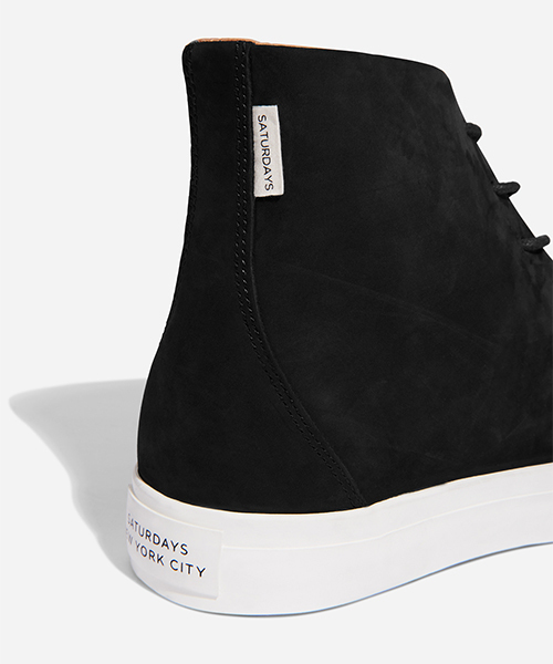 Saturdays NYC（サタデーズ ニューヨークシティ ）の「Mike High Sneaker（スニーカー・メンズ・ブラック/レンガ/オフホワイト・28.0cm/25.0cm/26.0cm/27.0cm/29.0cm）」の7枚目の写真