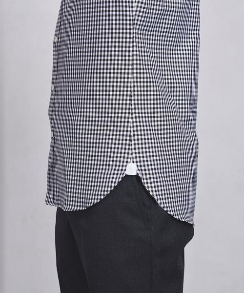 UNITED ARROWS（ユナイテッドアローズ）の「UADT ギンガムチェック セミワイド カラー（シャツ/ブラウス・メンズ・ブラック/ケリー・40cm/39cm/37cm/41cm/42cm/38cm/43cm）」の8枚目の写真