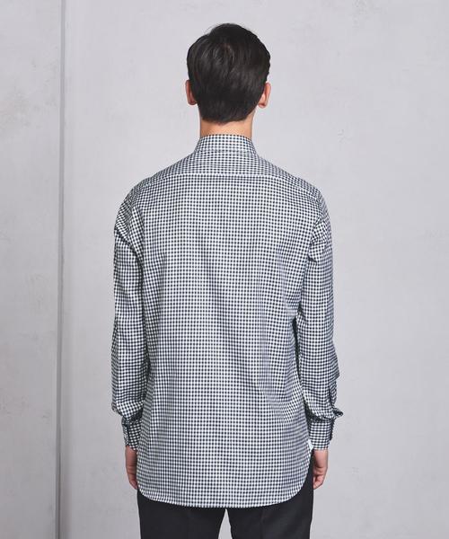 UNITED ARROWS（ユナイテッドアローズ）の「UADT ギンガムチェック セミワイド カラー（シャツ/ブラウス・メンズ・ブラック/ケリー・40cm/39cm/37cm/41cm/42cm/38cm/43cm）」の11枚目の写真