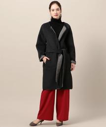 BEAUTY&YOUTH UNITED ARROWS | BY ソリッド/チェック リバーシブルコート ◆(その他アウター)