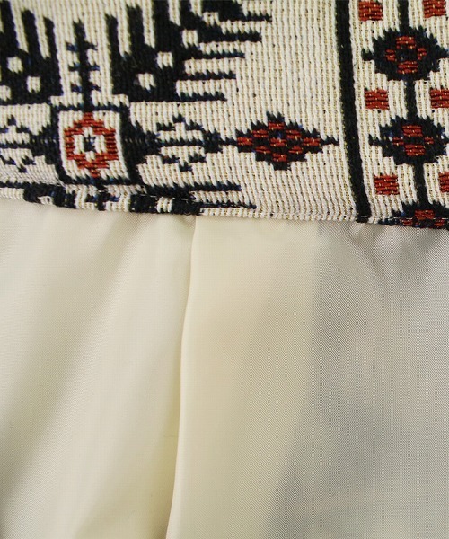 reca（レカ）の「3タイプ総柄ゴブラン台形スカート（スカート・レディース・ホワイト系その他/ブルー系その他/オレンジ系その他・M）」の16枚目の写真