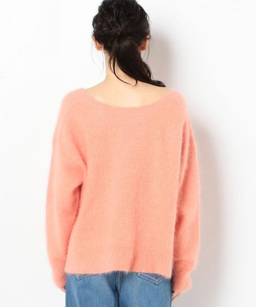 Another Edition（アナザーエディション）の「アンゴラプルオーバー（ニット/セーター・レディース・モカ/ロイヤルブルー/ピンク・FREE）」の12枚目の写真