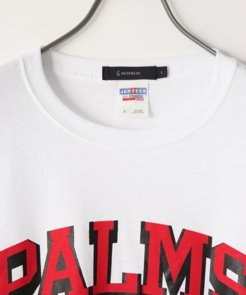 RAGEBLUE（レイジブルー）の「【JERZEES/ジャージーズ】プリントTシャツ/794758（Tシャツ/カットソー・メンズ・ホワイト/レッド系その他/グレー/ライトブルー・LARGE/MEDIUM/SMALL）」の14枚目の写真