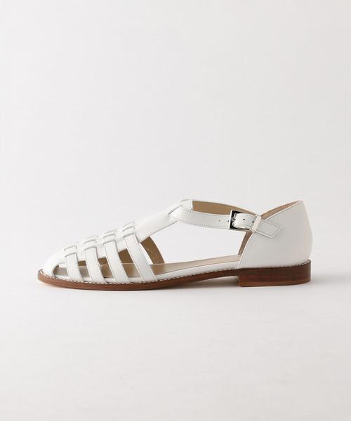 Steven Alan（スティーブンアラン）の「＜Steven Alan＞LEATHER MESH SANDAL/サンダル ◆（サンダル・レディース・ブラック/オフホワイト/ワインレッド・38/37/36/35）」の13枚目の写真