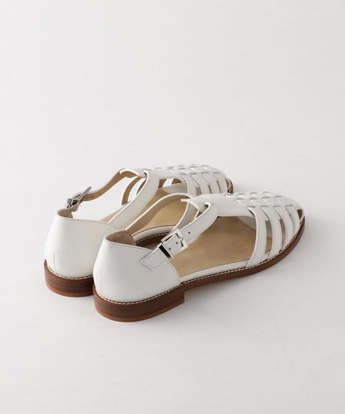 Steven Alan（スティーブンアラン）の「＜Steven Alan＞LEATHER MESH SANDAL/サンダル ◆（サンダル・レディース・ブラック/オフホワイト/ワインレッド・38/37/36/35）」の11枚目の写真