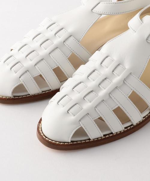 Steven Alan（スティーブンアラン）の「＜Steven Alan＞LEATHER MESH SANDAL/サンダル ◆（サンダル・レディース・ブラック/オフホワイト/ワインレッド・38/37/36/35）」の10枚目の写真