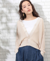 ROPE' PICNIC | 畦編カーディガン(カーディガン/ボレロ)