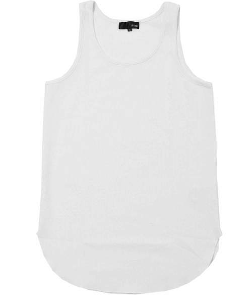 MinoriTY(マイノリティ)の「抗菌防臭加工ワッフルロング丈タンクトップ ノースリーブ(タンクトップ・メンズ・オフホワイト/ベージュ/ネイビー/ブラック/ピンク/カーキ/杢グレー・L/XL/M)」の16枚目の写真