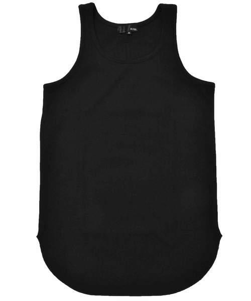 MinoriTY(マイノリティ)の「抗菌防臭加工ワッフルロング丈タンクトップ ノースリーブ(タンクトップ・メンズ・オフホワイト/ベージュ/ネイビー/ブラック/ピンク/カーキ/杢グレー・L/XL/M)」の17枚目の写真